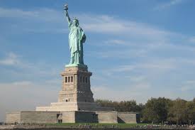 The statue was originally made of shining copper, but the weather turned it green over the years. Statue Of Liberty Facts Simplemost