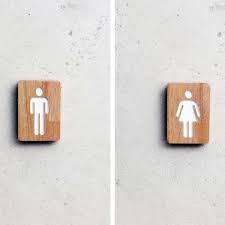 Plaque De Porte En Bois Grave Pour Les Toilettes Plaque De Porte Bois Grave Porte En Bois