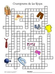 You also can read online easy spanish crossword easy spanish crossword puzzles features two levels of difficulty. Clothing Spanish Vocabulary Crossword Puzzle Easy Or Difficult Versions
