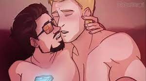 Iron Man x Captain America - Tony Stark x Steve Rogers Stony Marvel gay sex  - XVIDEOS.COM