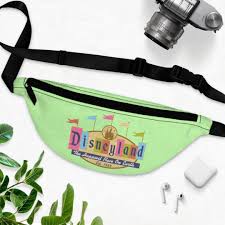 Disneyland Fanny Pack (light Green), Disneyland Bag, Disney Fanny Pack,  Disneyland Vacation, Disney Bag, Disneyland Gift, Disney Gift
