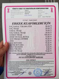 Nevsehir De Berber Ve Kuaforlere Zam Geldi Fib Haber Nevsehir Haberleri