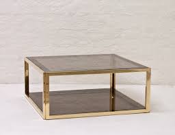 Because of its popularity there are a variety of totally different designed coffee tables in this group. Brass Smoked Glass Coffee Table 1970s For Sale At Pamono