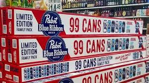 Pbr S 99 Pack Is Back And Finally Available In The U S Pickup Trucks Beer Case Canning