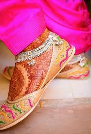 Payal Ankle Bracelets Mehendi Henna Jutties Shoes Anklet Designs Beautiful Anklet Bridal Anklet