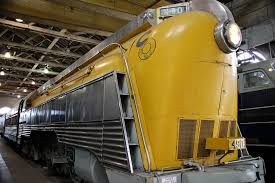 Image result for Federal Yellow 1956 Chesapeake and Ohio Railroad