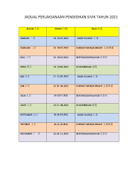 Pelaksanaan pendidikan sivik di sekolah yang bermula sejak jun lepas akan menumpukan kepada empat nilai teras iaitu kasih sayang, kegembiraan. Jadual Perlaksanaan Pendidikan Sivik Tahun 2021