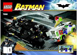The #superzings collections of our friends. Lego 7888 The Bat Tumbler Jokers Ice Cream Surprise Instructions Batman