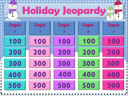 Jeopardy Powerpoint Game Winter Holiday Theme Powerpoint Games Holiday Jeopardy Jeopardy Powerpoint