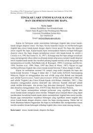 Pendapat tokoh terhadap seni murid boleh berinteraksi dan meningkatkan keupayaan bersosial selain meningkatkan keyakinan diri. Tingkah Laku Emosi Kanak Kanak Dan Direktori File Upi