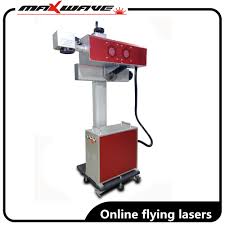 15w Co2 Flying Laser Marking Machine For Serial Numbers Bar Code Qr Code Wood Routers Aliexpress