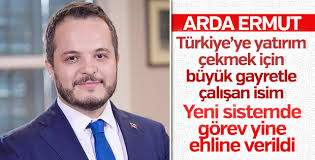 Arda ermut nereli ve kaç yaşında? Cumhurbaskanligi Yatirim Ofisi Baskani Arda Ermut Oldu
