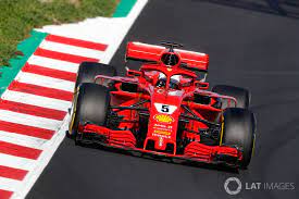 Sebastian Vettel Ferrari Sf71h Barcelona March 7