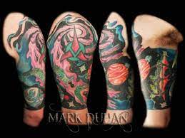 A nova geração e discovery. Star Trek Half Sleeve Tattoo By Unsavoryart On Deviantart