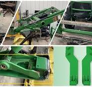 For John Deere Tractor Loader Quick Tach Weld On Mounting Brackets