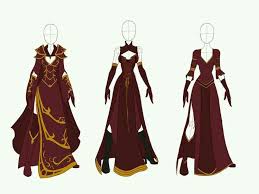 Fantasy Clothes Art Clothes Anime Dress Fantasy Clothing