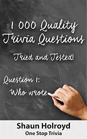 Have fun making trivia questions about swimming and swimmers. 1 000 Quality Trivia Questions One Stop Trivia Quality Trivia Book 1 English Edition Ebook Holroyd Shaun Amazon Com Mx Tienda Kindle