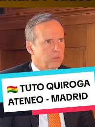 Coyuntura Electoral en Bolivia con Tuto Quiroga