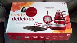 We've perfected classic angel food cake (so light + airy!) this classic angel food cake recipe is delicious. Rachael Ray Create Delicious Aluminum Nonstick Cookware Set 13 Piece Burgundy Shimmer Walmart Com Walmart Com