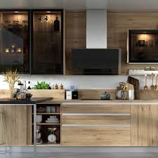 modern luxury wood kitchens cheap price