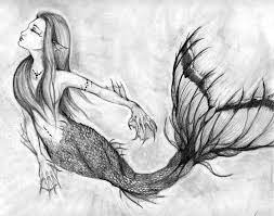 Again Mermaid Tattoo Drawing Mermaid Drawings Mermaid Tattoo Evil Mermaids