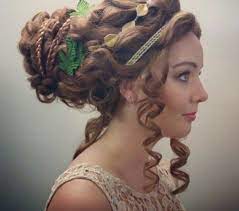 Representation Of An Ancient Greek Hairstyle Goddess Hairstyles Greek Hair Hair Images