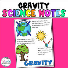 That writing, babson established the gravity research foundation (grf). Science Gravity Interactive Notebook Worksheets Tpt