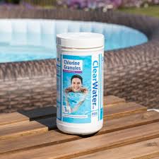 In the test, if your free chlorine reading matches your total chlorine reading, your pool is not experiencing a high demand for chlorine. Clearwater Chlorine Granules Hardware Heaven