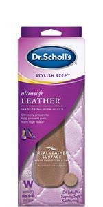 Shop for dr scholl gel insoles online at target. Dr Scholl S Ultrasoft Leather Insoles For High Heels Women S 6 10 Relief Of High Heel Pain Plus A Real Leather Surface Health Personal Care Amazon Com
