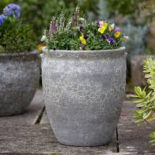 Ancient Stone | Glazed Plant Pot For Plants And Trees | Gardenesque