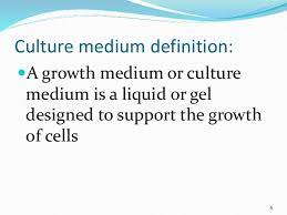 Once, the cells are obtained, they have to be cultured on a suitable container that must be provided with all the nutrients required for the cell division and growth. Animal Cell Culture Media