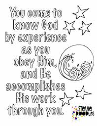 Who can help you obey god instead of disobeying him? 7 Realities Experiencing God 7 Free Coloring Pages Stevie Doodles Free Printable Coloring Pages
