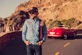 Drama film about formula one motor racing. Grand Prix Originals Fashion Catalogue Look Book