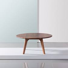 If you have a material of choice, look through a wide range of tables in different materials like marble, glass, wood, and metal. Solid Wood Coffee Table Round Magnus Icon By Design