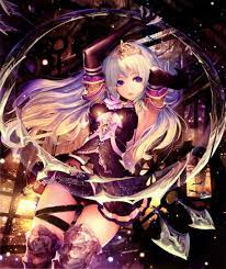 Purple has long been a symbol of both quality and of the aristocracy, meaning our purple haired heroines are often likely to be in so read on below for our spin on the top 10 purple haired girls in anime. Shingeki No Bahamut Armor White Hair Purple Eyes Anime Girls Wallpapers Hd Desktop And Mobile Backgrounds