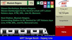 4k cab view mrt full trip sg buloh to kajang kuala lumpur malaysia. Rapidkl Mrt Sg Buloh Kajang Line Train Announcement Youtube