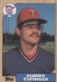 Alvaro Espinoza Scott Kaminicki Signed Official American League Baseball  COA