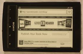 Hands On Review Of The Sony Prs T1 E Reader Good E Reader