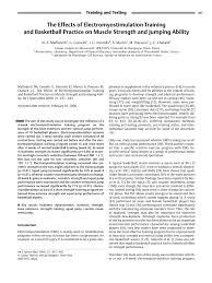 La solution est 6 lettres tennis. Pdf The Effects Of Electromyostimulation Training And Basketball Practice On Muscle Strength And Jumping Ability