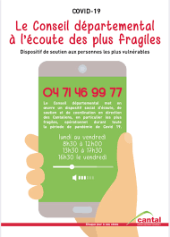 Les informations principales du département du cantal. Le Departement A L Ecoute Des Plus Fragiles Cantal Habitat Office Public De L Habitat Du Cantal