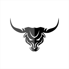 Bulls Head Concept Logo Logo Icons Head Icons Concept Icons Png And Vector With Transparent Background For Free Download Bull Logo Bull Artwork Bull Painting
