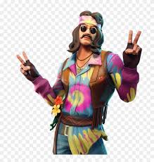 Epic games is piling on the cosmetics in fortnite's patch v14.20, introducing new skins, back blings, emotes, emoticons, pickaxes, and gliders to the battle royale. Far Out Man Fortnite New Leaked Skins Roadtrip Fortnite Far Out Skin Clipart 288435 Pikpng