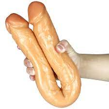 Amazon.com: 18in Realistic Dildo Double Side 2 Head Dildo Super Long Double  Ended Dildo Vaginal Anal Play Soft and Flexible Dildo Curved Dual Ended  Masturbation Sex Toy for Couple Lesbians : Health