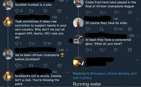 :admins are smiley, yoghurt and ladamarteri. Scottish Football Vs African Football Meme Guy