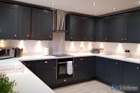 Painted Timber Real Kitchens Norton Carbon Amanda From Essex Images Of The Completed Kitchen Shaker Grap In 2020 Real Kitchen Kitchen Room Design Timber Kitchen