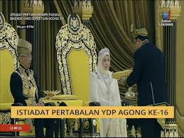 On a special aircraft from the royal malaysian air. Agongkita Istiadat Pertabalan Seri Paduka Baginda Yang Dipertuan Agong Ke Xvi Youtube