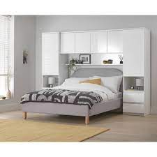 Buy Argos Home Jenson Gloss Overbed Unit White Fitted Bedroom Furniture Argos Argos Bedroom Fitted Bedroom Furniture Furniture Bedroom Furniture