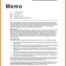 How to create an effective memo apa format? Apa Memo Format Memo Examples