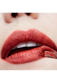 Mac the matte lip collection (2015) review, photos, swatches (part 3) mac stone lipstick ($16.00 for 0.10 oz.) is described as a muted grayish taupe brown with a matte finish.. Mac Matte Lipstick Lippenstift Marrakesh Hellrot Zalando De