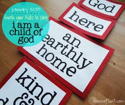 i am a child of god lds music time activity live craft eat